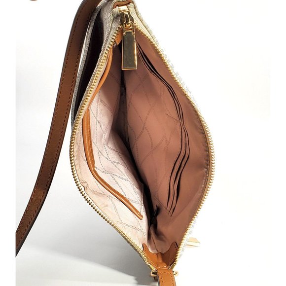 NWOT Michael Kors Signature Bedford Flat Small Crossbody $178.00 - Picture 3 of 3